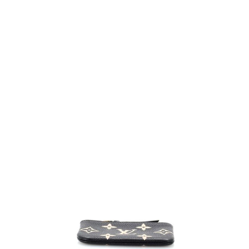 Louis Vuitton Key Pouch Bicolor Monogram Empreinte Giant Black - Picture 4 of 7